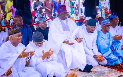 Tinubu, Akpabio, govs preach hope as Muslims celebrate Eid-el-kabir