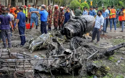 At least 20 dead as Bangladesh Air Force Jet crashes into Dhaka school