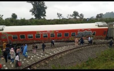 Derailed Train: NRC evacuates 618 passengers safely