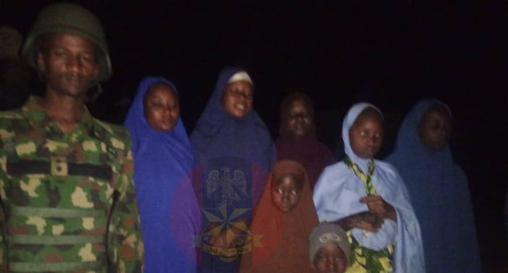 Troops of 3 Brigade Rescue Seven Kidnapped Victims in Tsanyawa