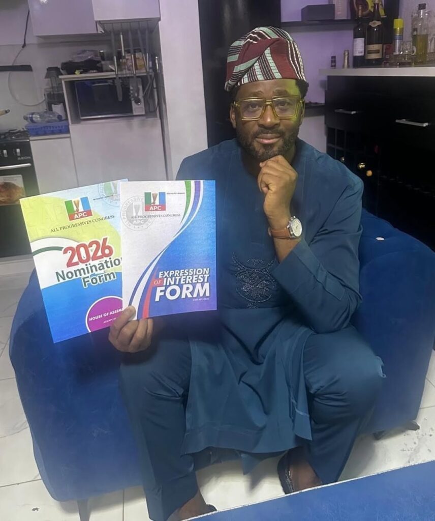 Desmond Elliot Joins APC Race, Seeks Return to Lagos Assembly