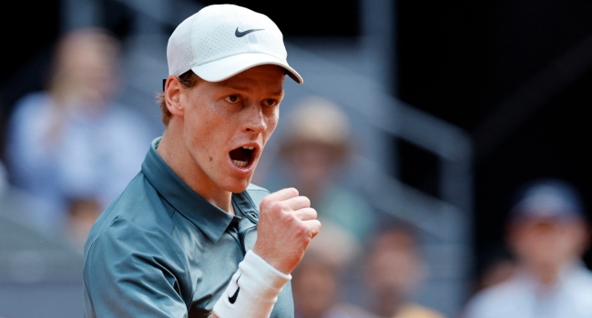 Jannik Sinner&nbsp;defeats&nbsp;Arthur Fils&nbsp;to reach Madrid Open Final